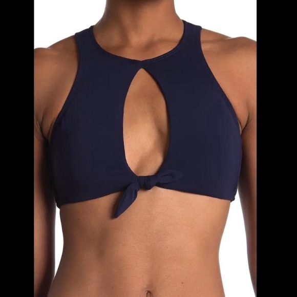 Robin Piccone Other - NWOT Robin Piccone Ava High Neck Cutout Tie
Bikini Top